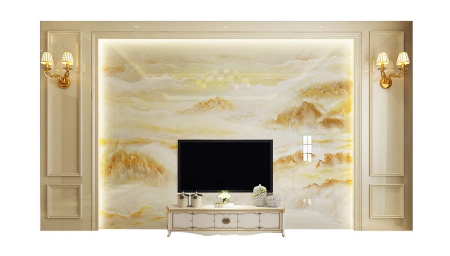 电视背景墙刷白乳胶漆效果如何？专业解析与设计建议