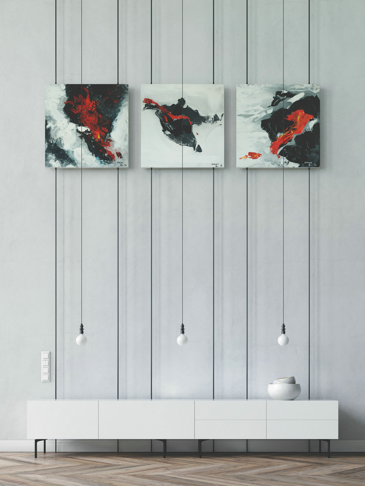 现代简约餐厅墙画素材精选指南