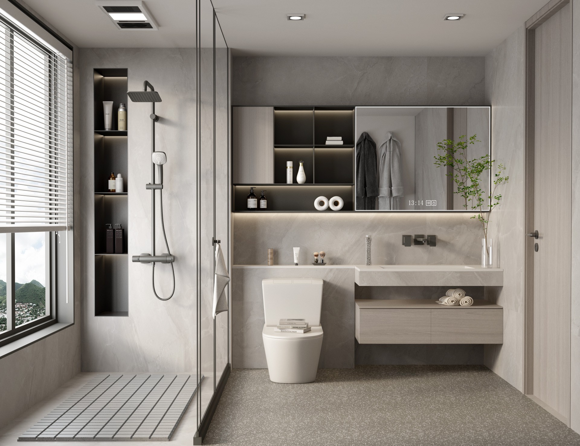 7平方卫生间设计妙招，打造实用与美感兼备的空间