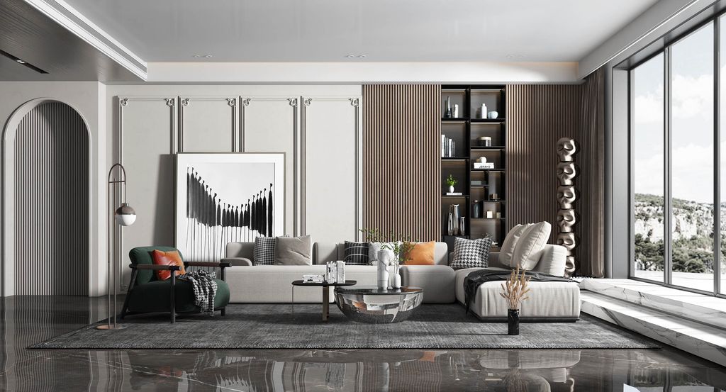 打造美式沙发背景墙的完美家居体验