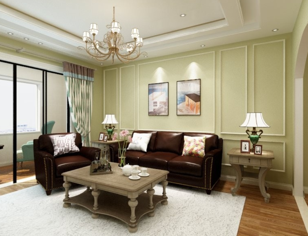 客厅刷颜色还是不刷颜色更好看？专业建议在这里