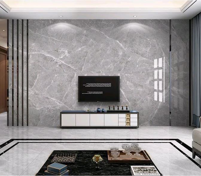 如何打造精致的黑色大理石地面装修？