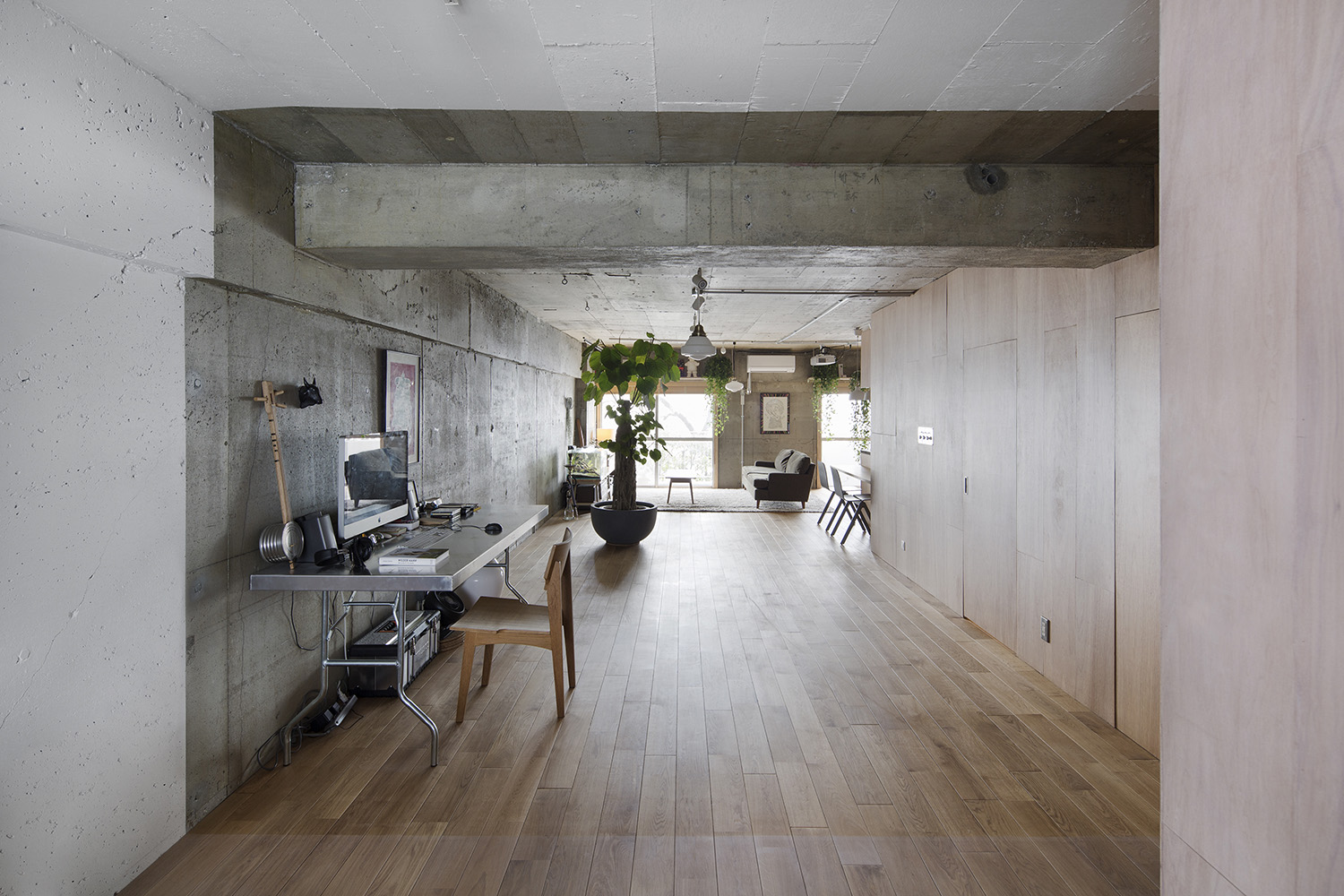 办公区不吊顶装修风格：简约设计与实用结合