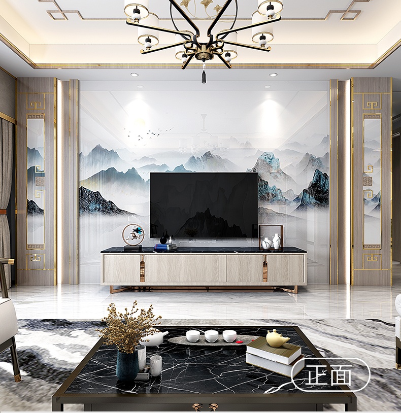 新中式背景墙设计要素，让家装修更有韵味