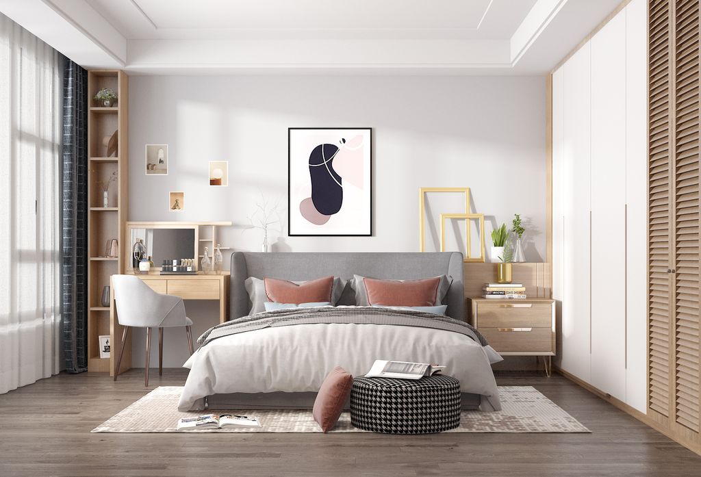 卧室挂画尺寸指南，让你的空间更精致