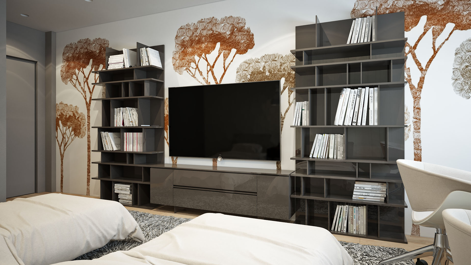 卧室电视柜上面摆放什么好看？实用搭配技巧推荐