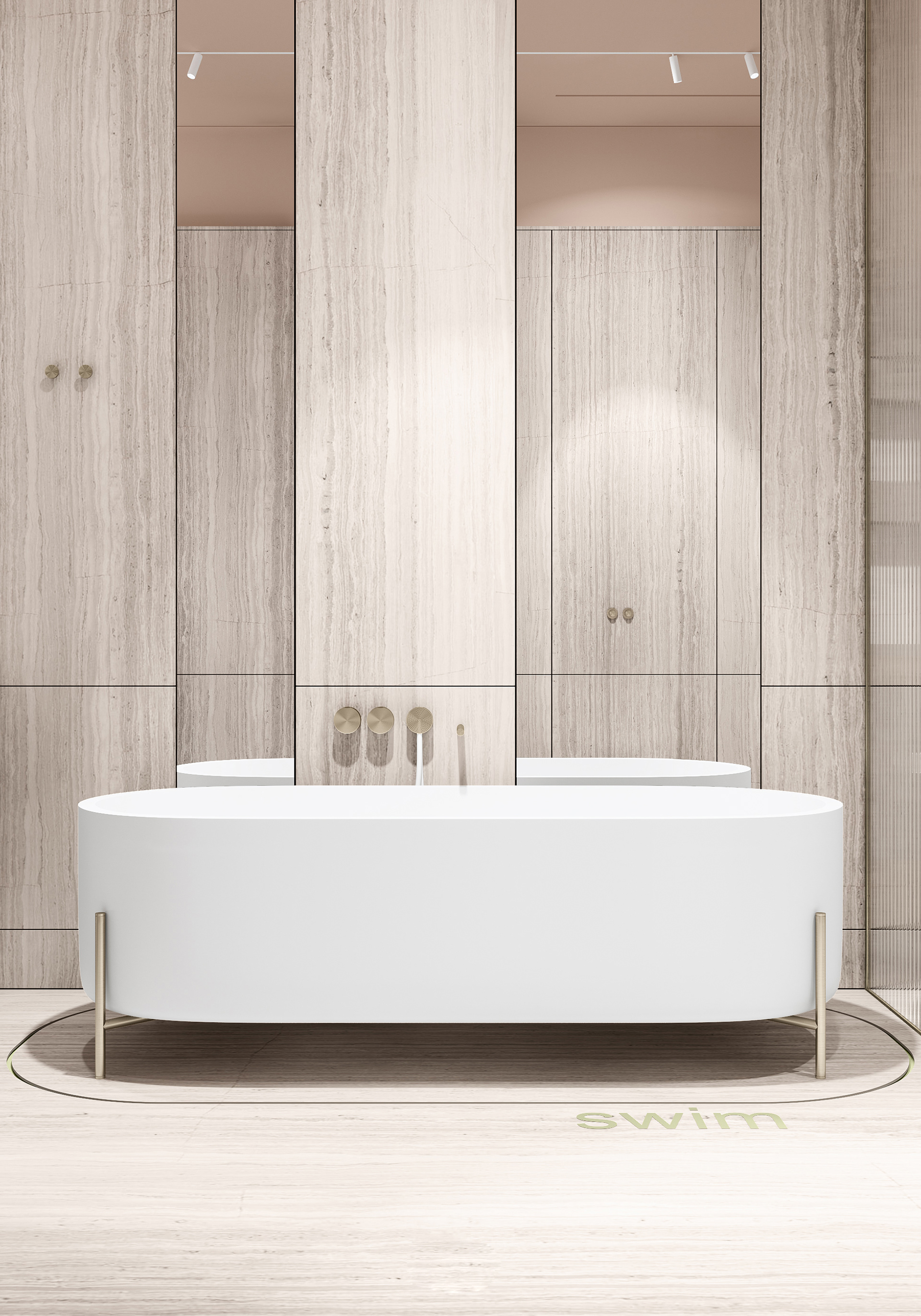 悬浮台盆设计如何提升浴室空间质感